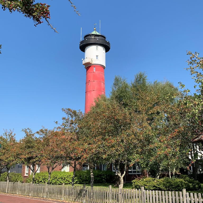 Der alte Leuchtturm beim neuen Ostdorf