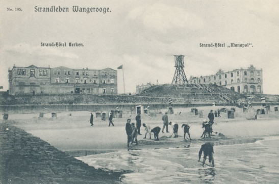 Postkarte Wangerooge 1905